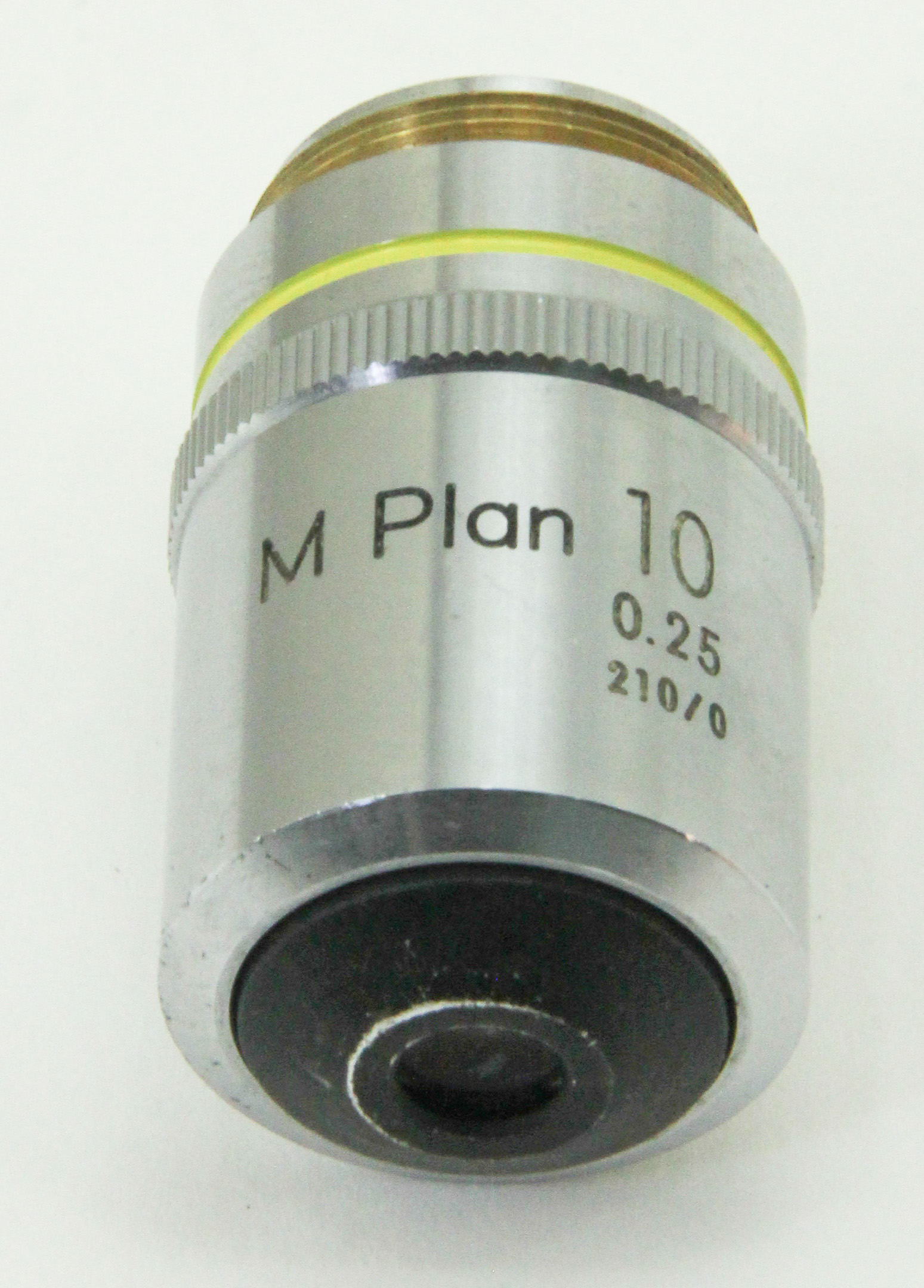 10820 NIKON 10X MICROSCOPE OBJECTIVE LENS M PLAN 10 / 0.25 210/0